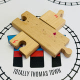 Traverse de voie 1 pièce « Clickity Clack » Dos marqué/taché Usagé - Marque Thomas