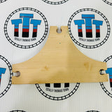 T Switch Track Clickity Clack Marked Wooden Used - Thomas Brand