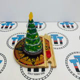 BRIO Polar Express Christmas Tree with Lights and Sound Wooden Very Rare! - Used