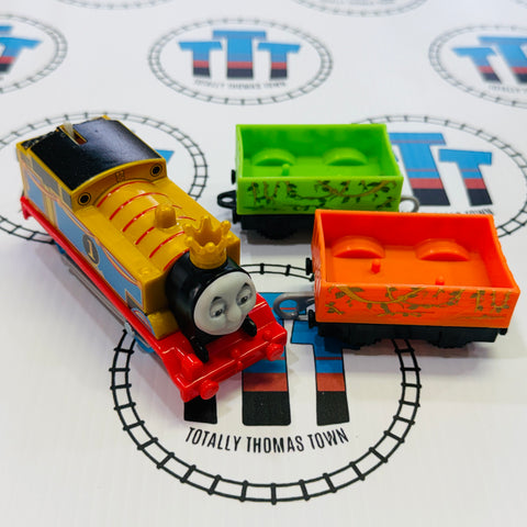 Monkey Mania Thomas and Cars No Monkeys (2013) Good Condition Used - Trackmaster Revolution