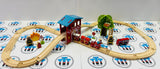 Fire & Rescue Train Set BIGJIGS Rail Wooden - New NO Box