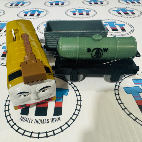 Diesel 10 Takes Charge Missing Bottom Clip (Doesn't affect use) (2009) Rare Used - Trackmaster