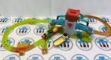 Talking Bulstrode & Which-Way Bridge Set #1 with Percy (Missing 1 Cargo Piece) Used - All Engines Go Trackmaster Revolution