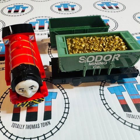 Victor (2009 Mattel) Noisy #2 with Cars Used - Trackmaster