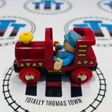 BRIO Red Engine with Poor Condition Driver Wooden - Used