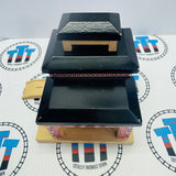 Fire Station #4 Door Does Not Stay Up Fully and Marked Track Wooden - Used