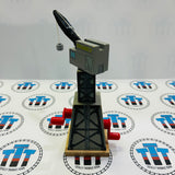 Cranky the Crane Grey Some Chipping Paint Wooden - Used