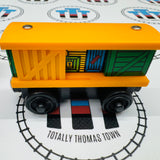 Box Car Yellow (Learning Curve) Good Condition Wooden - Used