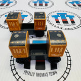 Annie & Clarabel (Wood Unpainted Mattel) Good Condition Wooden - Used