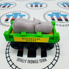 Hippo Voiture Verte (Learning Curve) Bon état Bois - Occasion