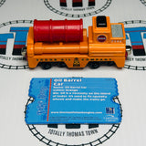 Oil Barrel Car with Barrel (2003) with Character Card #2 Used - Take Along
