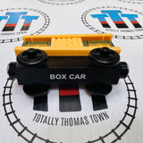 Barnes and Noble Box Car (Learning Curve 2003) Rare Good Condition Wooden - Used