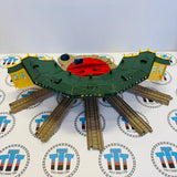 Tidmouth Sheds 5 Doors with Turntable #2 NO BACK SUPPORTS (Mattel) Used - Trackmaster