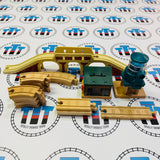 Thomas and Belle to the Rescue Set #2 Fair Condition Complete (No Trains) Wooden - Used