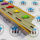 Musical Melody Tracks Set with Cargo Car (Track No Road) Slightly Discoloured #3 Wooden - Used