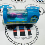 Aquarium Car Round with Squid (Mattel) Lights Up Wooden - Used