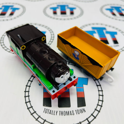 Chocolate Percy with Box Car New In Box - TOMY