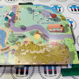 Deluxe Sodor Mountaintop Supply Run Set #1 with Different Cargo Car, Cargo, 1 Barrel (Faded/Discoloured Fair Condition) Wooden - Used