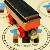 Strasburg 31 Train & Tender with Coach #2 Chipped Corner Wooden - Used