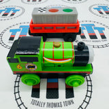 Prêt, partez, course Percy et wagon de marchandises différent (Mattel) Bon état En bois - Occasion