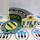 Rotonde de Tidmouth (Remise) #1 Piste/Plateau tournant ébréché sans rails en bois - Occasion