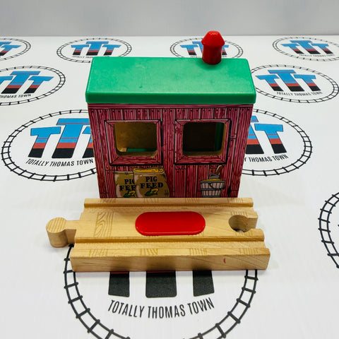 McColl's Pig Shed with Sound No Pig Wooden - Used