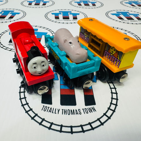 Ivo Hugh and the Zoo Cars #2 (Learning Curve) Wooden - Used