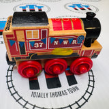 Rosie's Prize Pony (Thomas Wood Mattel Unpainted) Painted Wooden - Used