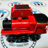 James and Tender Flat Magnet (Learning Curve 1994) Rare Fair Condition Wooden - Used
