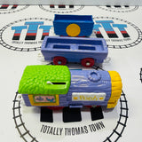 Winnie the Pooh Fun Fair Train Set Vintage (Missing Figures/Tunnel) Used - TOMY