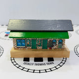 Ellsbridge Station #1 Rare Missing Chimney Fair Condition Wooden - Used