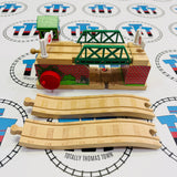 Lifting Bridge with Ascending Track #13 Wooden - Used