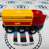 BRIO 33766 Red & Yellow Diesel AS 413 Fair Condition Wooden - Used