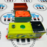 Scruff and Garbage Cars Missing 1 Cargo Piece (2013) Used - Trackmaster Revolution