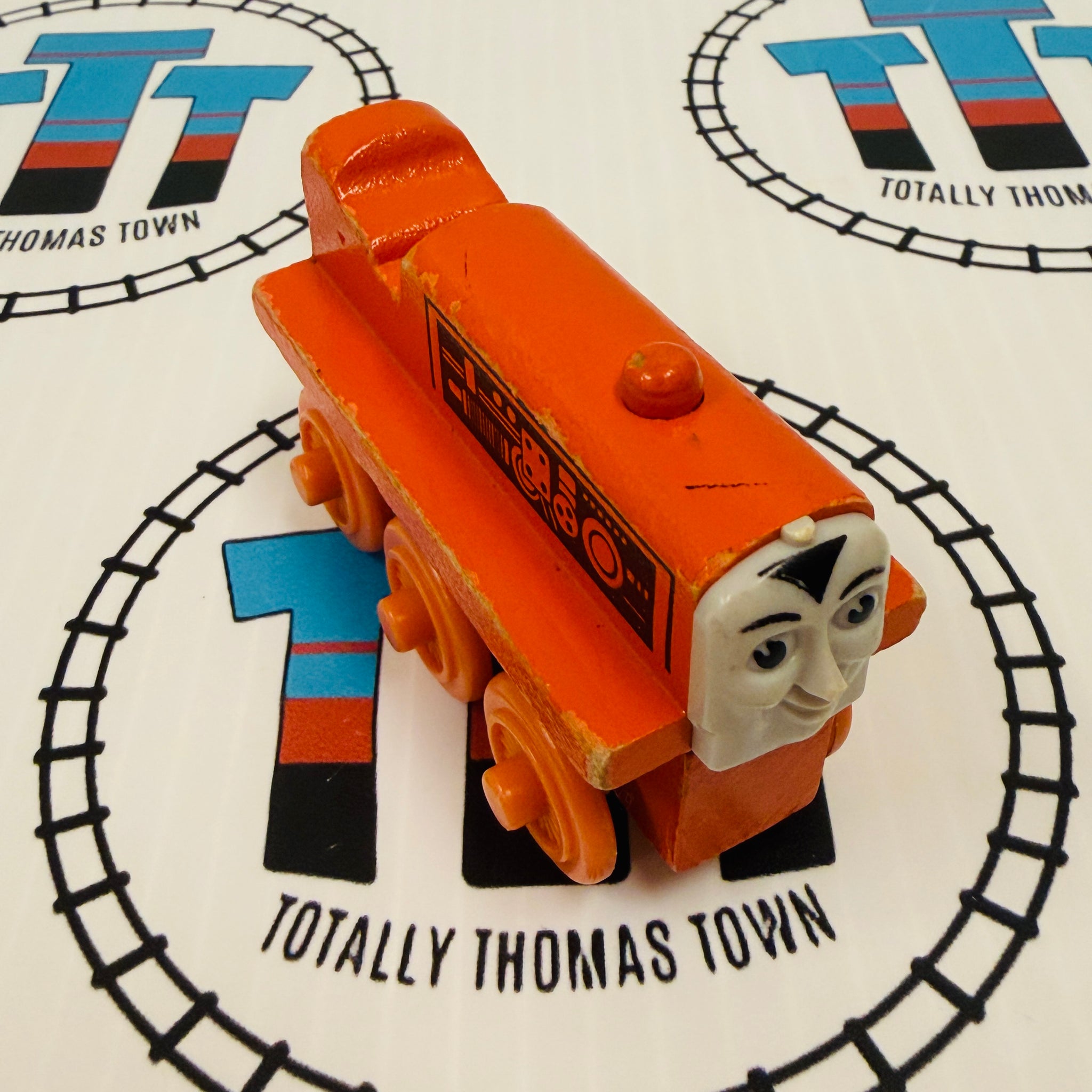 Terence no Treads (Learning Curve 2002) Rare Fair Condition Wooden