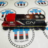 Whittle Shortline Canadian National CN GP38 Diesel Engine 2005 (Fair Condition Chipping Paint) Generic Brand Wooden - Used