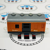 Sodor Mail Car with Opening Doors Fair Condition Used - TOMY