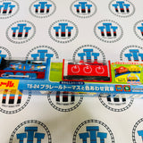 Thomas with Monkeys and Banana and Apple Car (Japanese Characters) (2002) New with Box - TOMY