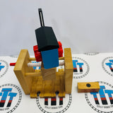 Sodor Cargo Co. Crane Blue #1 Wooden - Used