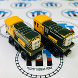 Iron Arry & Iron Bert (Learning Curve) Poor Condition Chipping Paint Wooden - Used