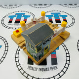 Deluxe Railroad Crossing with Lights and Sound #3 Marked Poor Condition Wooden - Used