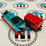 Celebration Metallic Thomas and Car (2013 Mattel) Fair Condition Used - Trackmaster Revolution