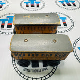 Annie & Clarabel (Learning Curve) Flat Magnet with Staples Grey Roof Poor Condition Wooden - Used