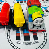 Paint Splattered Thomas and Tankers New No Box - TOMY