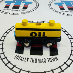 Oil Tanker Yellow Missing Cap Generic Brand Wooden - Used