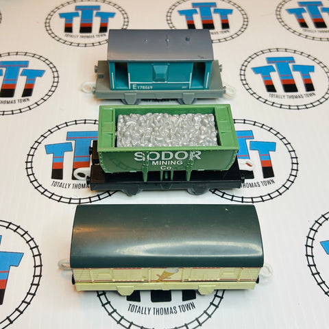 Mixed Freight Cars Pack Used - Trackmaster