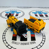 Stephen the Rocket n°1 (Mattel 2012) Bruit - État moyen - Remorque pour chevaux et bielle manquante - D'occasion - Trackmaster