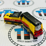 Rebecca & Tender Eyes Straight/Left/Right Missing/Peeling Stickers Capsule Plarail Pull Along - Used