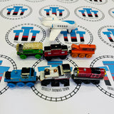 Train Value Pack #21 Fair/Poor Condition Chipping Paint/Discoloured/Missing Pieces Thomas Brand Wooden - Used