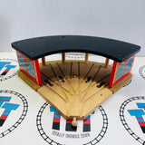 Roundhouse for 5 Trains Small Marks Wooden - Used